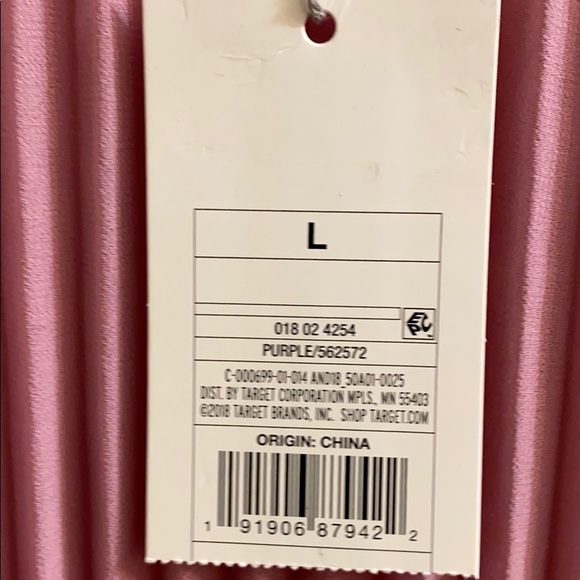 Super cute pleated strappy blouse -Sz L Dusty Rose - Picture 3 of 5